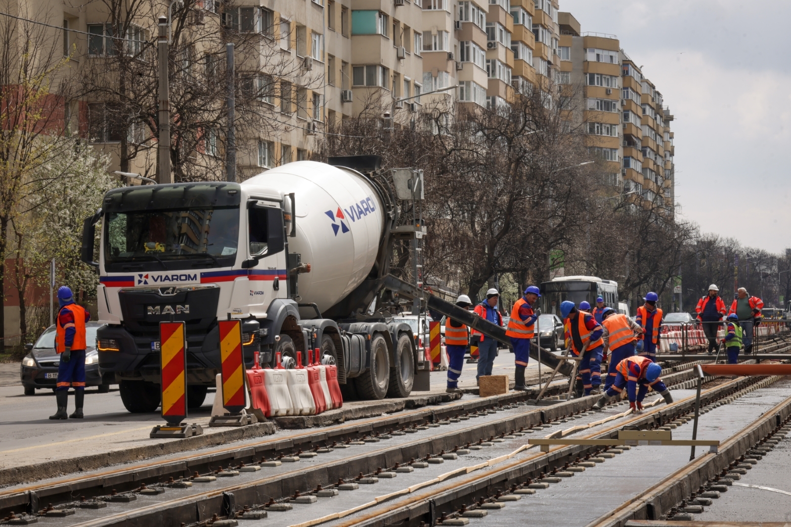 Reabilitare linie de tramvai Bulevardul Chișinău